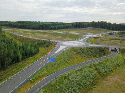 Arolammin eritasoliittymä VT3